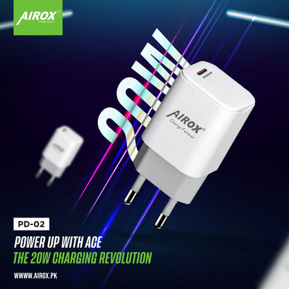 Airox PD02 20 Watt Fast Charging Adapter